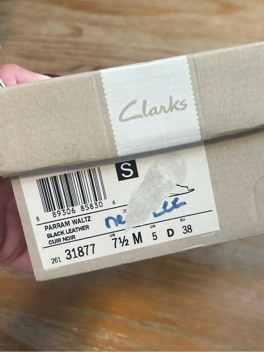 Clarks Leather Parram Waltz Sense Slide Sandals - Picture 6 of 11